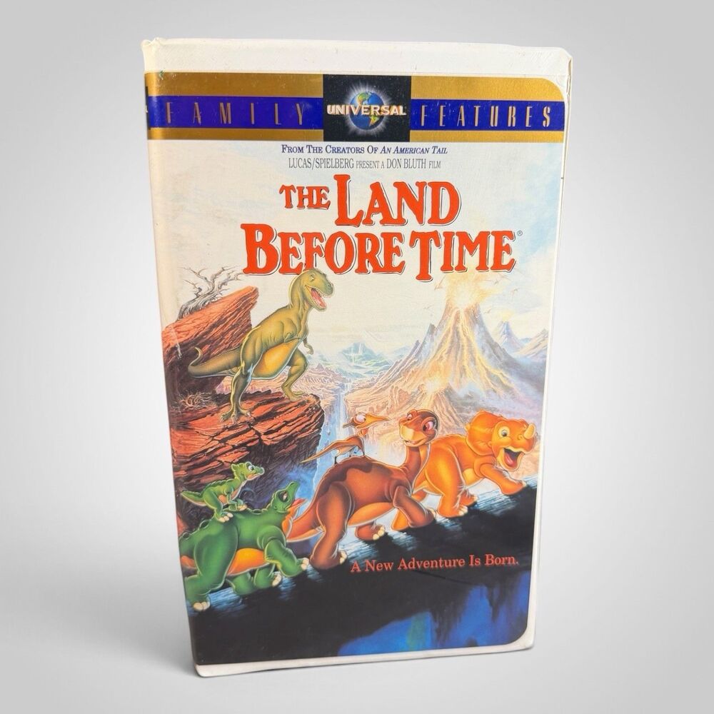 The Land Before Time - VHS Tape - Clamshell Case - Universal - Vintage 1998
